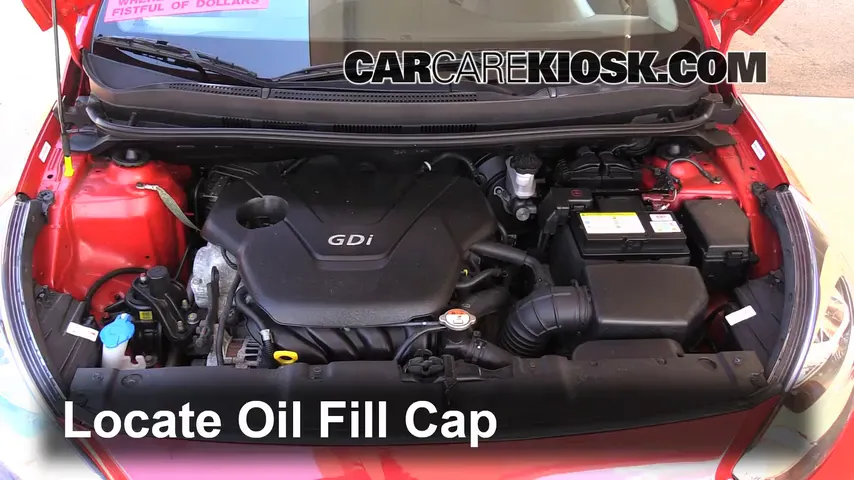 2013 Hyundai Accent GLS 1.6L 4 Cyl. Oil